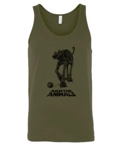 Arm The Animals Men's | CAT-AT | Tank Top Cat Designs