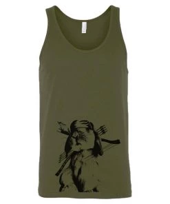 Arm The Animals Tank Tops Men's | Rambo Bunny | Tank Top