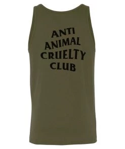 Arm The Animals Men's | Anti Animal Cruelty Club | Tank Top Tank Tops
