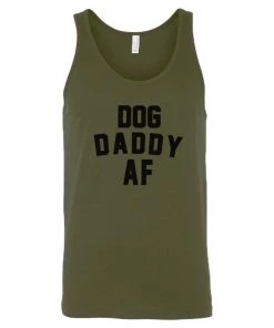 Arm The Animals Men's | Dog Daddy AF | Tank Top Dog Designs