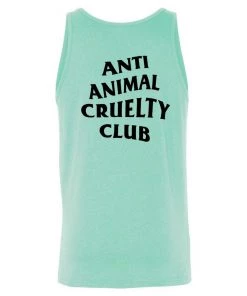 Arm The Animals Men's | Anti Animal Cruelty Club | Tank Top Tank Tops