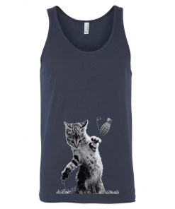 Arm The Animals Men's | Catastrophe 2.0 | Tank Top Cat Designs