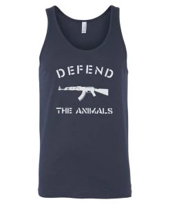 Arm The Animals Cat Designs Men's | Defend The Animals | Tank Top