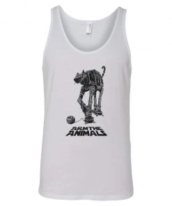 Arm The Animals Men's | CAT-AT | Tank Top Cat Designs