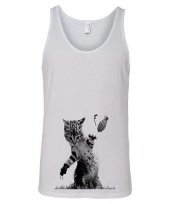 Arm The Animals Men's | Catastrophe 2.0 | Tank Top Cat Designs