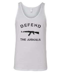 Arm The Animals Cat Designs Men's | Defend The Animals | Tank Top