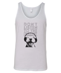 Arm The Animals Dog Designs Men's | Don't Listen To The Bullpit | Tank Top