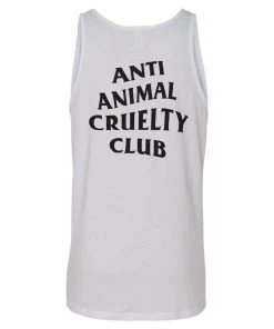 Arm The Animals Men's | Anti Animal Cruelty Club | Tank Top Tank Tops