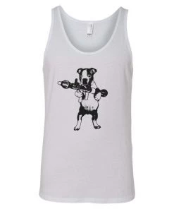 Arm The Animals Men's | Terror Terrier | Tank Top Dog Designs