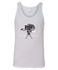 Arm The Animals Men's | M-16 Wolf Arctic Warfare | Tank Top Tank Tops