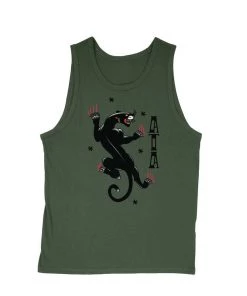 Arm The Animals Men's | Tattoo Black Panther | Tank Top