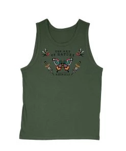 Arm The Animals Men's | Tattoo Butterfly | Tank Top