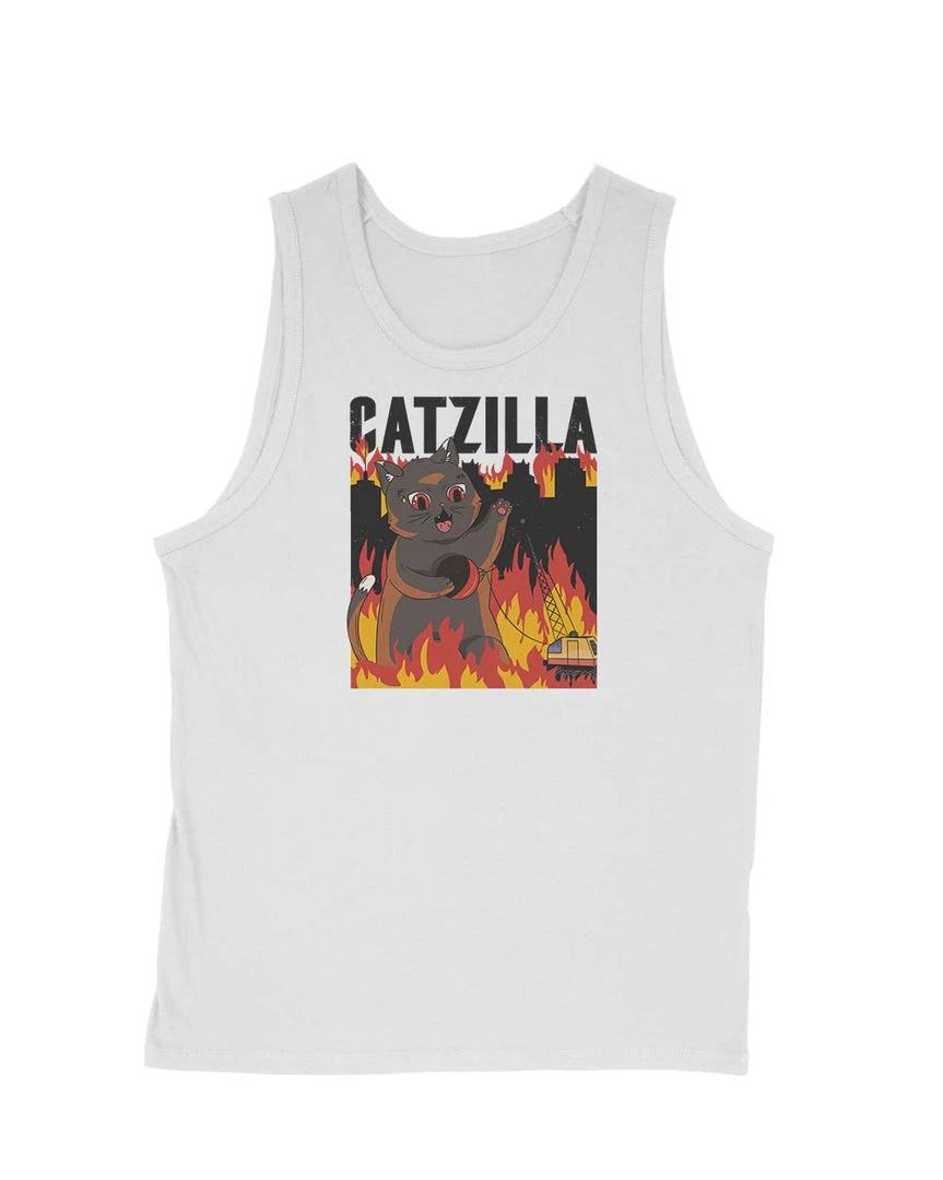 Arm The Animals Men's | Catzilla | Tank Top Tank Tops