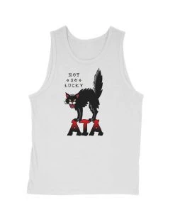 Arm The Animals Men's | Tattoo Black Cat | Tank Top