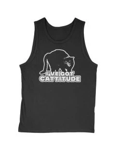 Arm The Animals Men's | Cat-titude | Tank Top