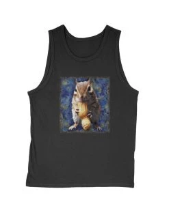 Van Gogh The Chipmunk Tank Tops Men's | Van Gogh Does Van Gogh | Tank Top