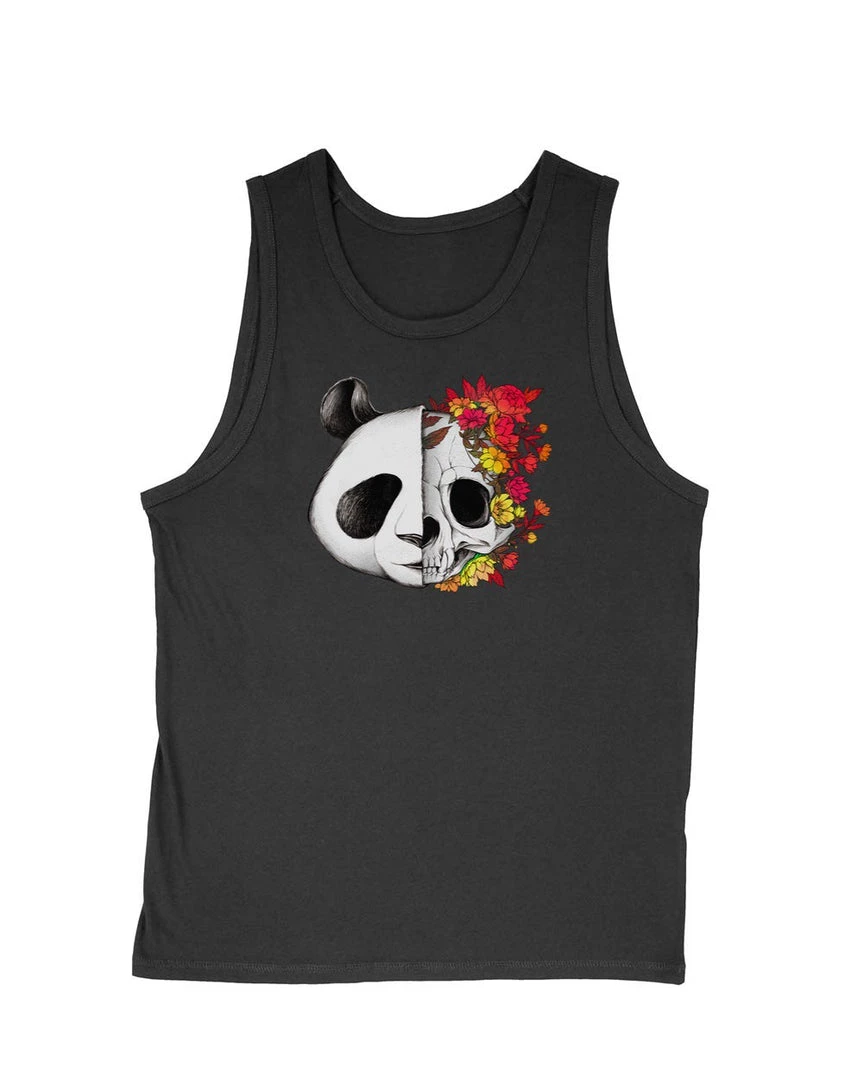 Tobias Fonseca Tank Tops Men's | Panda Skull Rock | Tank Top