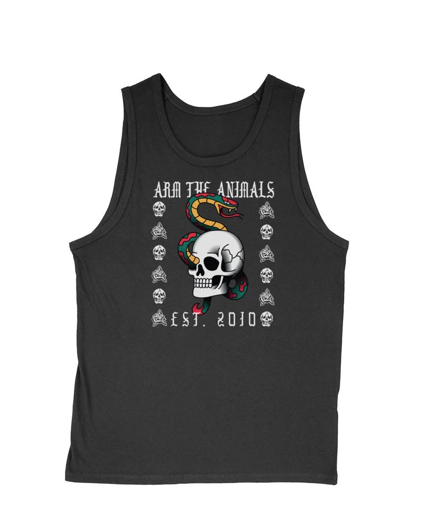 Arm The Animals Tank Tops Men's | Tattoo Snake | Tank Top