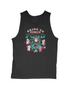 Eduardo Ely Tank Tops Men's | Bring Us All The Food | Tank Top
