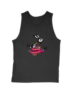 Arm The Animals Men's | Bunny Alebrije | Tank Top Tank Tops