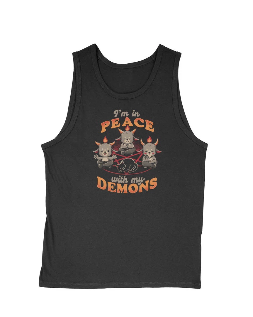 Eduardo Ely Men's | In Peace With My Demons | Tank Top