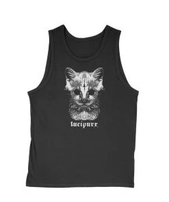 Arm The Animals Men's | Lucipurr | Tank Top Cat Designs