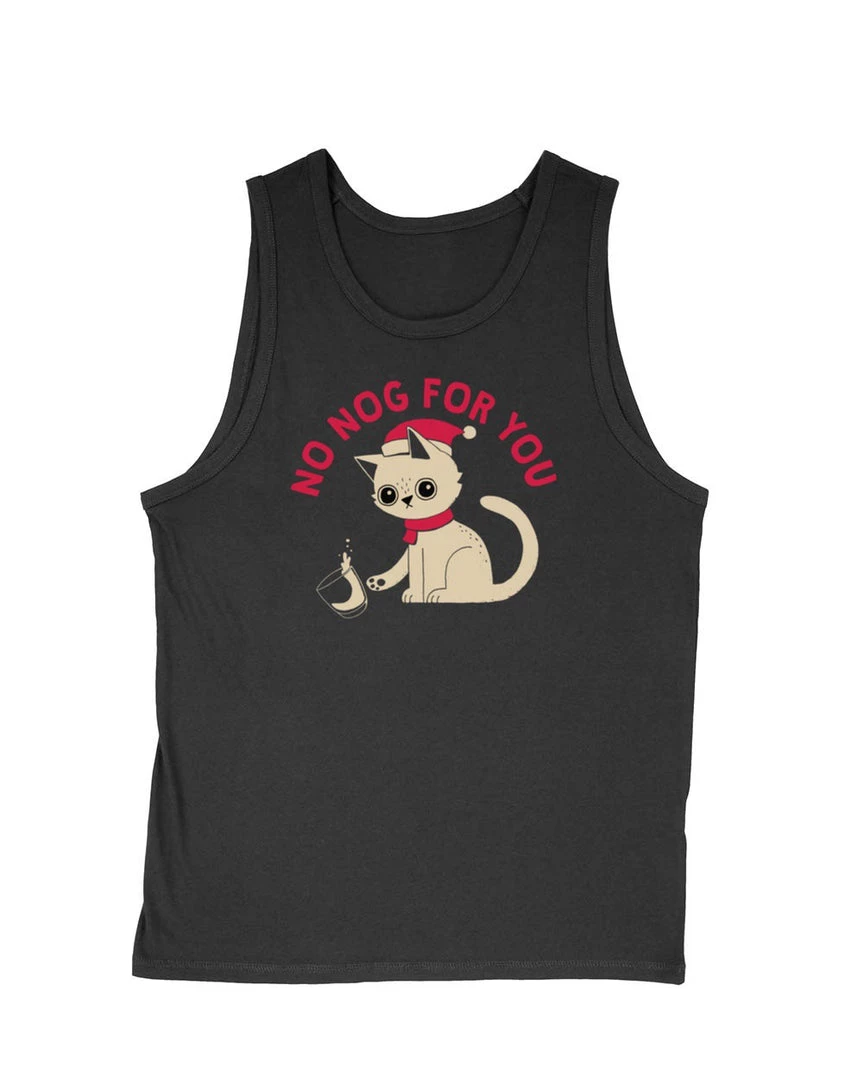 Dino Mike Men's | No Nog For You | Tank Top