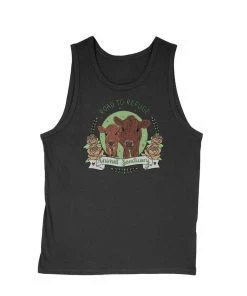 Road To Refuge Animal Sanctuary Tank Tops Men's | Moo Crew | Tank Top
