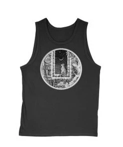 Gianluca Tank Tops Men's | The Cat And The Moon | Tank Top