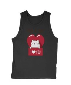 Ana Villanueva Men's | Kitty Kissing Booth | Tank Top Tank Tops