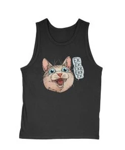 Cats With Their Tongues Out Men's | Ekekekkekkek | Tank Top