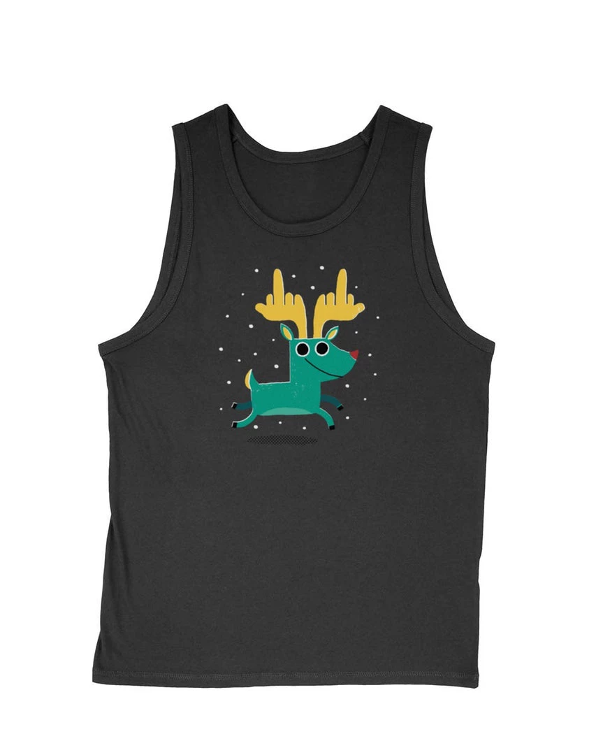 Dino Mike Men's | Rude Dolph | Tank Top Tank Tops