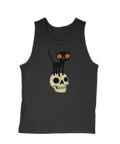 Dino Mike Men's | Look What The Cat Dragged In | Tank Top Tank Tops