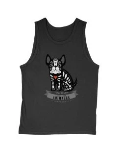 Arm The Animals Men's | Frenchie Alebrije | Tank Top Dog Designs