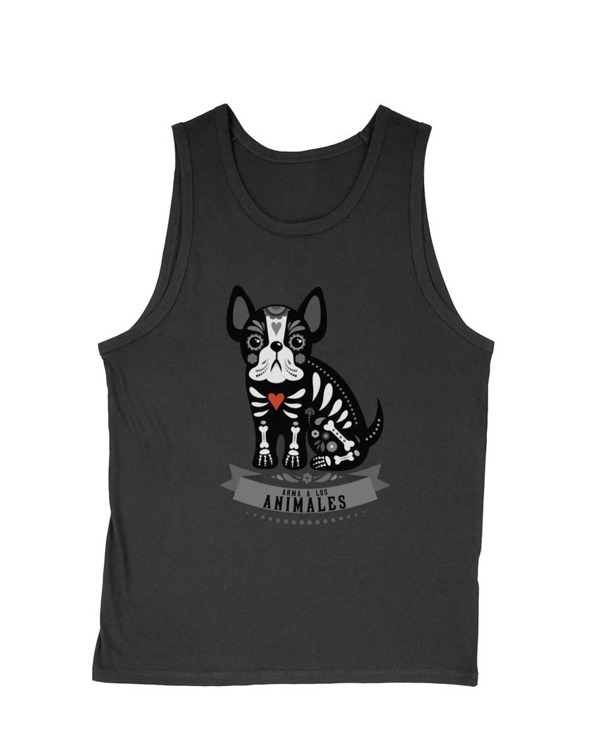 Arm The Animals Men's | Frenchie Alebrije | Tank Top Dog Designs
