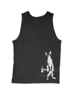 Arm The Animals Cat Designs Men's | The Catsecutioner | Tank Top