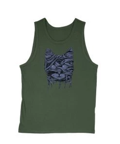 Arm The Animals Men's | Zombie Mummy Cat | Tank Top Cat Designs