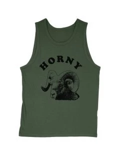 Arm The Animals Men's | Horny Ram | Tank Top Tank Tops