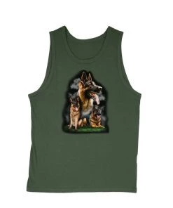 Arm The Animals Men's | German Shepard | Tank Top Tank Tops