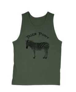 Arm The Animals Men's | Tiger Pony | Tank Top Tank Tops