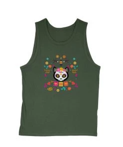 Arm The Animals Cat Designs Men's | Spirit Cat | Tank Top