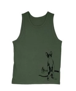Arm The Animals Cat Designs Men's | The Catsecutioner | Tank Top