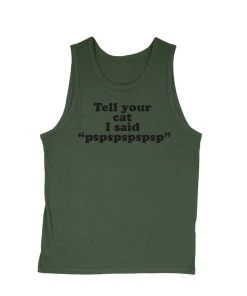 Arm The Animals Tank Tops Men's | Tell Your Cat | Tank Top