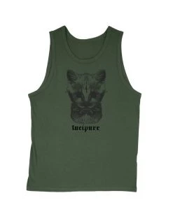 Arm The Animals Men's | Lucipurr | Tank Top Cat Designs