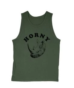Arm The Animals Men's | Horny Rhino | Tank Top
