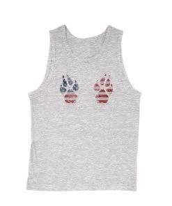 Arm The Animals Men's | 4th Of July Paw-sive Aggressive | Tank Top