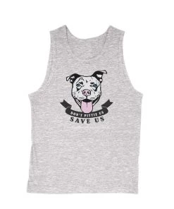 Pennsylvania SPCA Dog Designs Men's | Don't Pittie Us | Tank Top