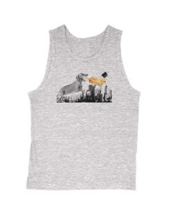 Arm The Animals Dog Designs Men's | Dogzilla | Tank Top