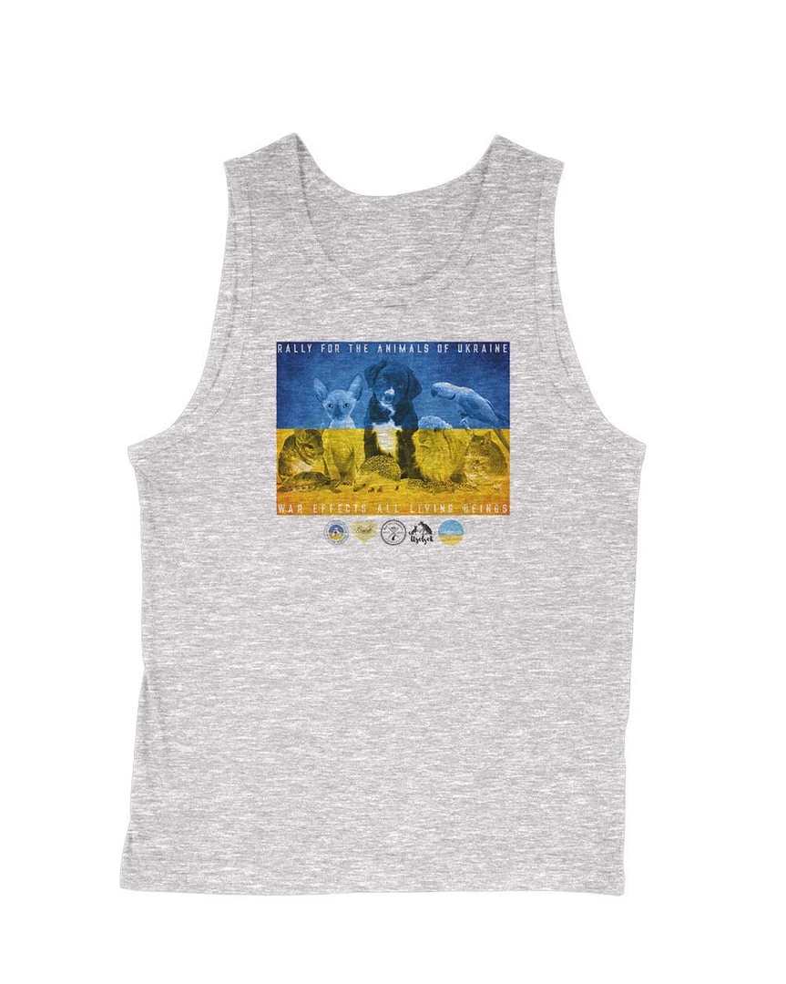 Arm The Animals Tank Tops Men's | Rally For Ukraine | Tank Top