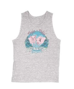 Road To Refuge Animal Sanctuary Tank Tops Men's | Piggy Party | Tank Top